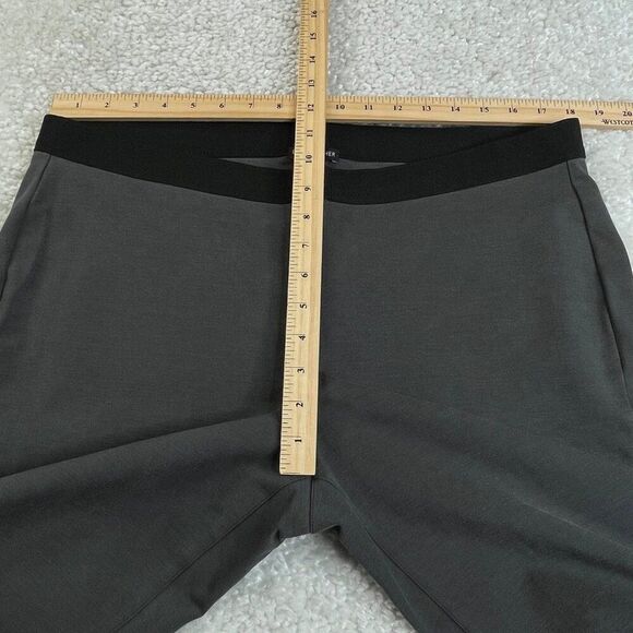 Eileen Fisher Pull On Ponte Skinny Pant Charcoal Gray - Picture 6 of 7